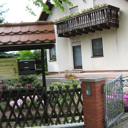 Ferienwohnung "Lindenblick" Gablenz Oda fotoğraf